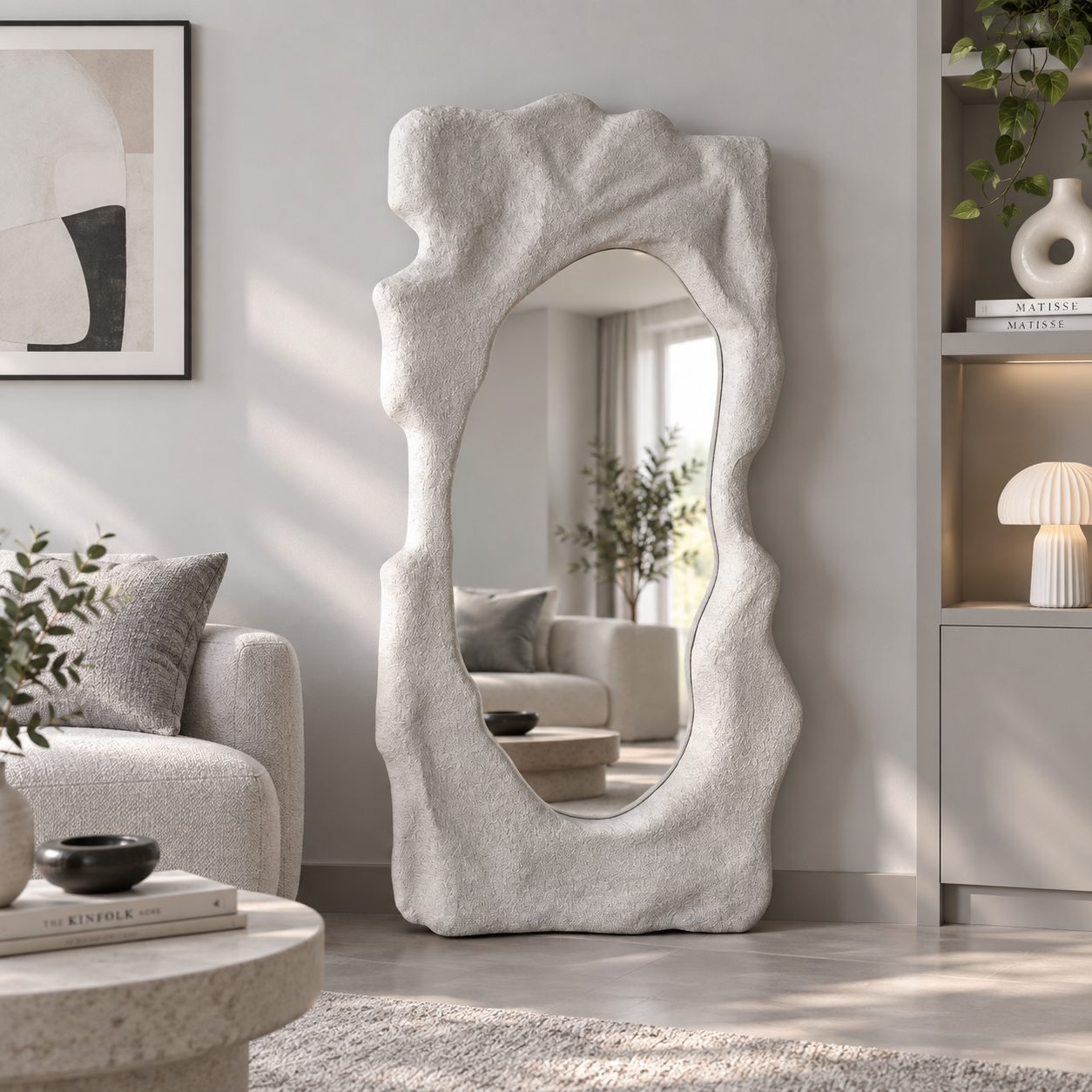 قاب آینه سنگی صخره ایی آترین